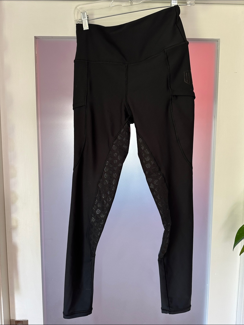 Maya Delorez Black Function Leggings Riding Breeches with Silicone Grip